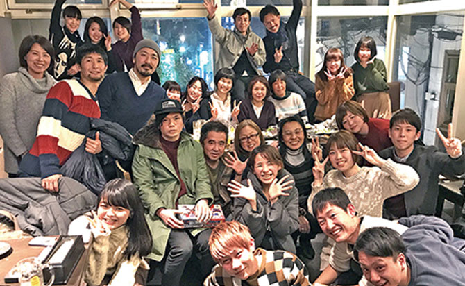 仲間との一体感を大切に